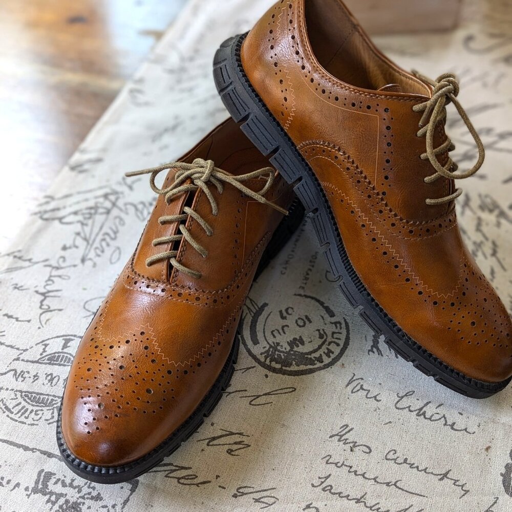 Deer Stags - Benton lace-up Oxfords - Mens 9W
